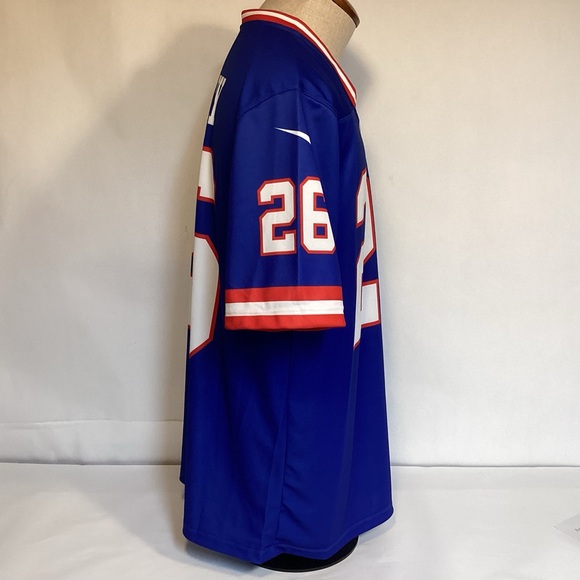 Nike New York Giants Saquon Barkley Jersey Men’s size Large - Picture 7 of 12